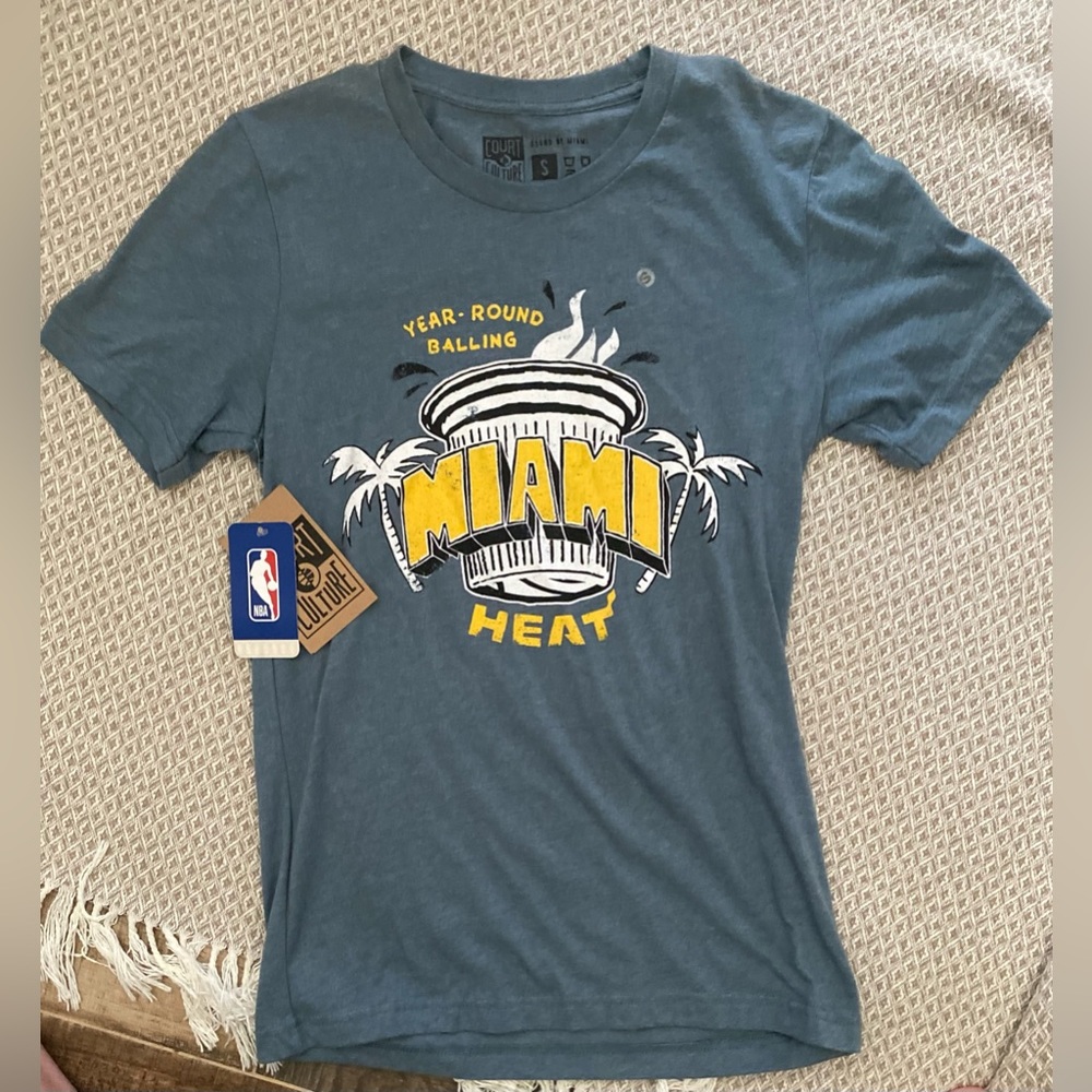 Court Culture Miami Heat women’s tee shirt